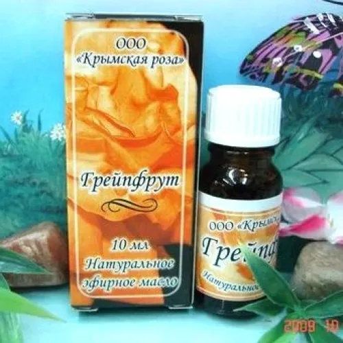 Эфирное масло Крымская роза 10 мл Грейпфрут