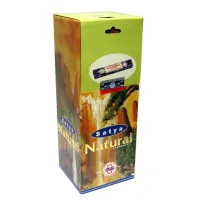 Благовония четырехгранники SATYA Natural НАТУРАЛ блок 25 штук
