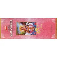 Благовония шестигранники HEM Ma Saraswati МАТЬ САРАСВАТИ блок 6 штук