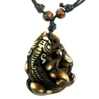 Амулет Дракон 4,5 см пластик M308-09