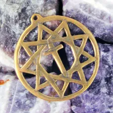 Кулон Звезда Инглии, бронза, 26*28мм (П 009) BV08-09