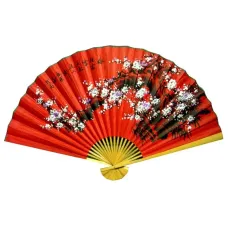 Опахало интерьерное 150х90см бумага, дерево Z345-5