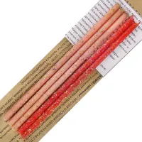 Свечи восковые Пламя страсти, Любви и Очарования, 5шт 16см