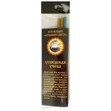 Свечи восковые Успешная учеба, 18 см, (уп. 3 шт.) свч50-28