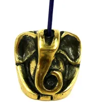 Подставка для благовоний Ганеш бронза 26*13*25 мм (ПБ 004) BV21-04