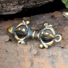 Кулон Ваджр средн., бронза, 16*33мм (П 006) BV08-06