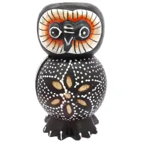 Сова статуэтка 16х8см, дерево IN0091-07