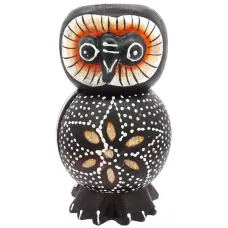 Сова статуэтка 16х8см, дерево IN0091-07