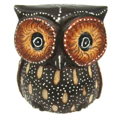 Сова статуэтка 10см, дерево IN0100-08