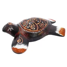 Черепаха статуэтка в ассорт. 12х8см, дерево IN0102-08