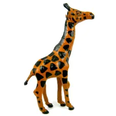 Жираф статуэтка 25х14см кожа R399-1