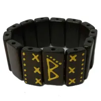 Браслет с руной BERKANA для роста бамбук BRBA01BE