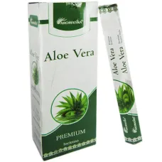 Благовония шестигранники Aromatika Aloe Vera АЛОЭ ВЕРА блок 6 шт.