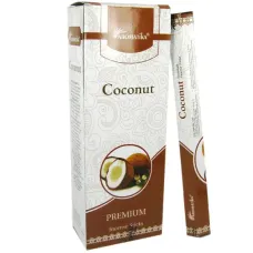 Благовония шестигранники Aromatika Coconut КОКОС блок 6 шт.