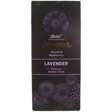 Благовония прямоугольные Balaji Dharma Lavender Лаванда 15 палочек, бл 12 шт.