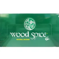 Благовония прямоугольные Nandita Wood Spice ДРЕВЕСНАЯ ПРЯНОСТЬ 15гр. блок 12 шт.