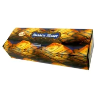 Благовония шестигранники SARATHI ATTRACTS MONEY Esoteric series ПРИВЛЕЧЕНИЕ ДЕНЕГ блок 6 шт.