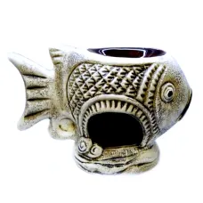 Аромалампа Рыба, керамика 16х10см N506-13