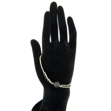 Браслет травяной с Лавовым камнем A112-04