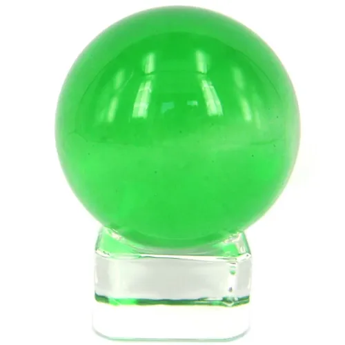 Шар Зеленый 4см, стекло E121-04