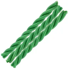 Свечи восковые зеленые Денежный поток 14,5см скрутка (уп. 3 шт.) свч70-01