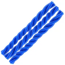 Свечи восковые синие Медитация 14,5см скрутка (уп. 3 шт.) свч70-04