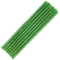 Свечи восковые с травами зеленые Приток денег 15 см (уп. 7 шт.) свч70-12