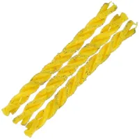 Свечи восковые с травами желтые Исполнение желания 14,5 см скрутка (уп. 3 шт.) свч70-18