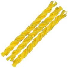 Свечи восковые с травами желтые Исполнение желания 14,5 см скрутка (уп. 3 шт.) свч70-18