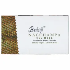 Благовония прямоугольные Nag Champa Con miel Наг Чампа с Медом 15 гр. блок 12шт. Balaji