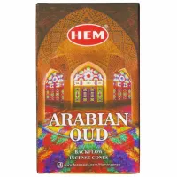 Благовония прямоугольные пуля Arabian Oud АРАБСКИЙ УД, 10 конусов HEM