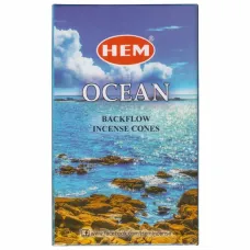 Благовония прямоугольные пуля Ocean ОКЕАН, 10 конусов HEM