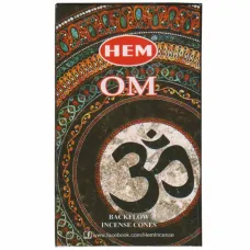 Благовония прямоугольные пуля Om ОМ, 10 конусов HEM