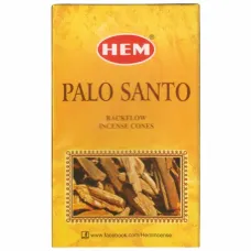Благовония прямоугольные пуля Palo Santo СВЯЩЕННОЕ ДЕРЕВО, 10 конусов HEM