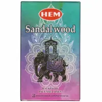Благовония прямоугольные пуля Sandalwood САНДАЛОВОЕ ДЕРЕВО, 10 конусов HEM