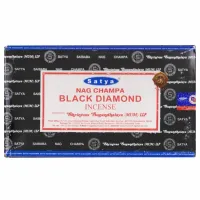 Благовония прямоугольные Black Diamond ЧЕРНЫЙ БРИЛЛИАНТ 15гр. блок 12шт. SATYA