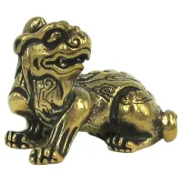 Статуэтка Кирин 24х30мм, бронза KB05-44