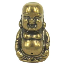 Статуэтка Будда Майтрейя 30мм, бронза KB05-66