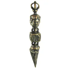 Амулет Пхурба 65мм, бронза KB01-26