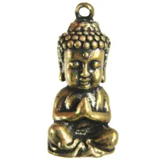 Амулет Будда 30мм, бронза KB03-02