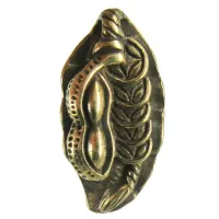 Амулет На Богатство 38х19мм, бронза KB01-10