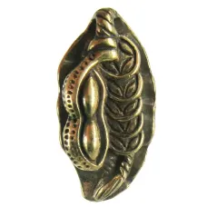 Амулет На Богатство 38х19мм, бронза KB01-10