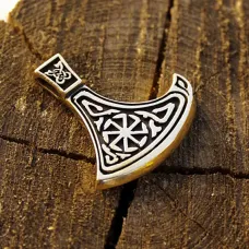 Секира Перуна, бронза, 30x32x4 мм (СП 006) BV07-06