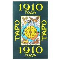 Карты гадальные подарочные VIP 8х11см Таро 1910 года 78 шт KA11040