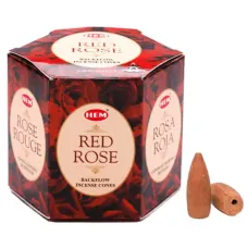 Благовония пуля HEM Red Rose КРАСНАЯ РОЗА (стелющийся дым)