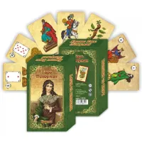 Карты гадальные подарочные VIP 8х11см Таро Ленорман 78 шт KA11035