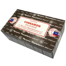Благовония прямоугольные SATYA Cinnamon КОРИЦА 15 грамм блок 12 штук