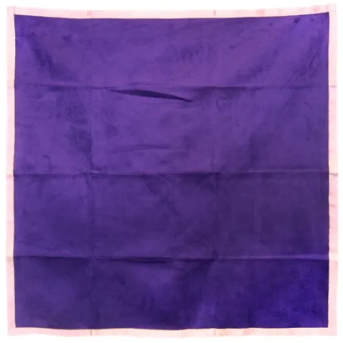 Скатерть для гадания 70х70см бархатный спандекс фиолетовая здс01