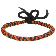 Фенечка (браслет) 4мм, текстиль B02-03