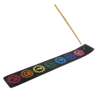 Подставка под благовония Чакры 25 см, дерево SSWH-25